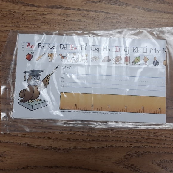 10 Pack of Fundations Name Tag Plates - Picture 2 of 2